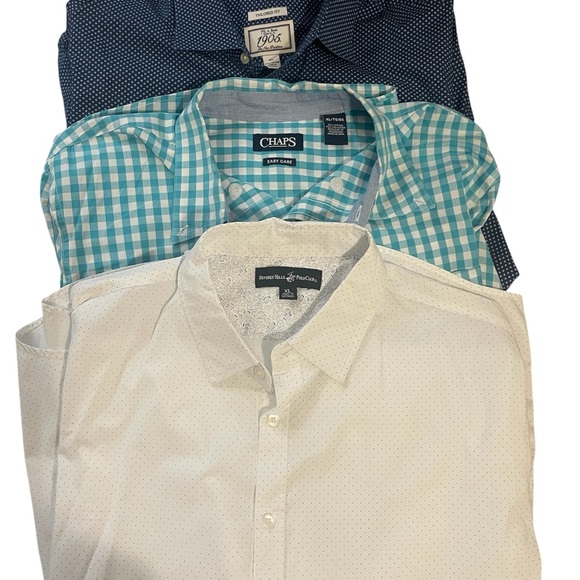 Bundle of 3 Men's Button Down Shirts - Picture 2 of 4